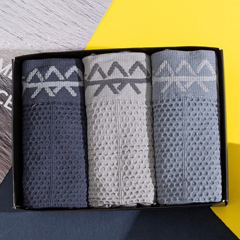 男士平角舒适抗菌短裤潮流中腰内裤 天天特卖工厂店内裤