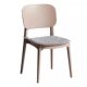 Thickened plastic dining chair modern simple backrest stool home Nordic dining table and chair sitting for a long time comfort small backrest chair