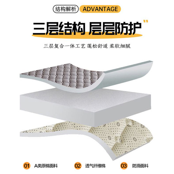 Mattresses, mattresses, thin soft cushions, home rental mats, student dormitory sheets, single anti-slip bed pads