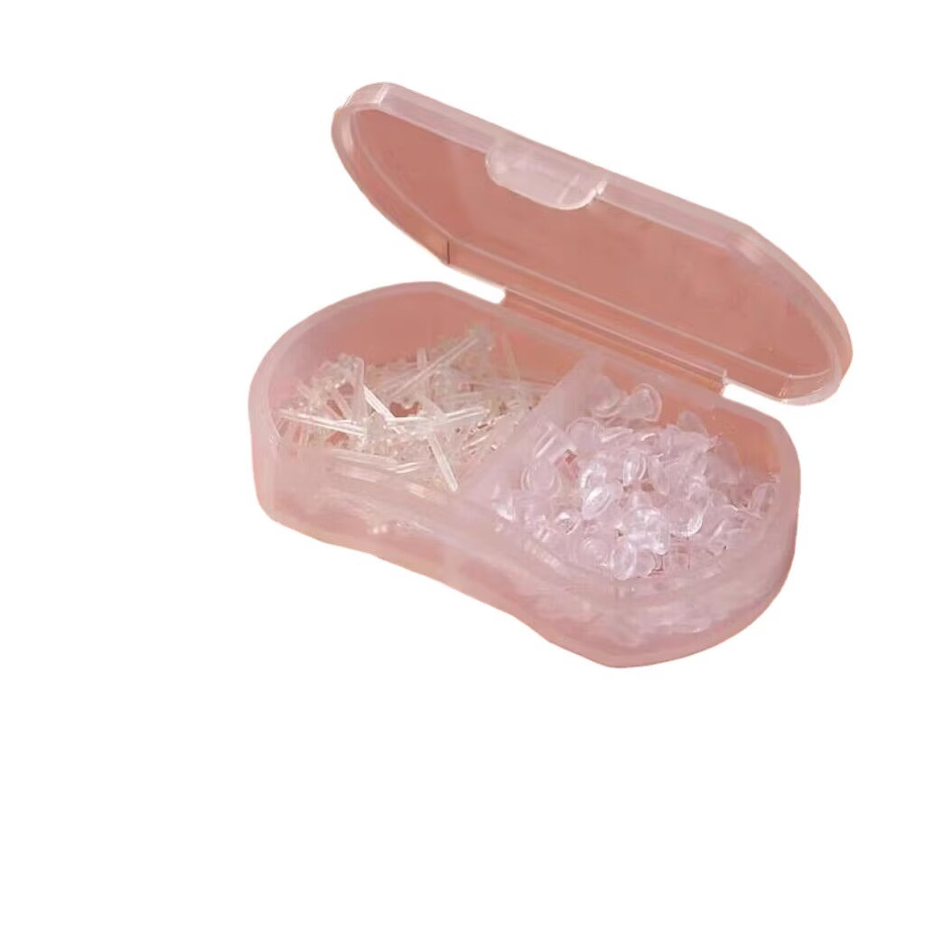 2耳棒配耳堵套装女树脂养耳洞隐形透明耳钉适合新耳洞医用级豆豆,淘宝优惠券,粉丝福利购,淘宝优惠卷