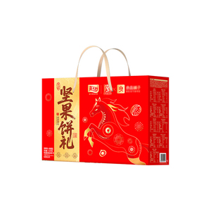 嘉士利联名款坚果饼干零食年货礼盒