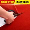 Rectangular shape for red carpet opening wedding