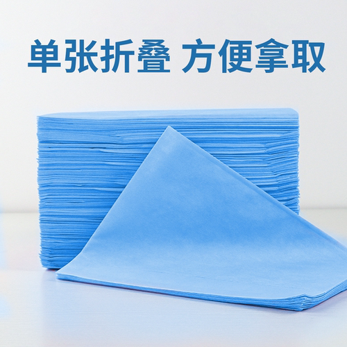一次性无纺布美容院专用加厚透气带洞床单垫子防水防油按摩店床单 - 图0