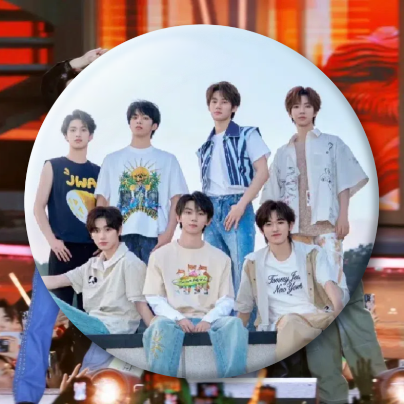 时代少年团TNT吧唧徽章周边粉丝谷子明星胸针爱豆物料痛包58发售 - 图3