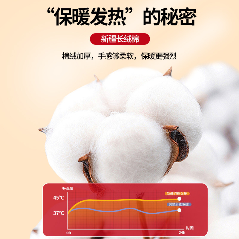 纯棉护膝盖保暖老寒腿女士男士关节老人秋冬季发热防寒护套薄款