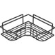 Bathroom punch-free storage shelves