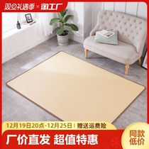 Graphene Carbon Crystal Ground Warm Cushion Home Electric Heating Carpet Living Room Mobile Geothermal Mat Heating Yoga Mat thermostatic