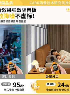 隔音板降噪家用卧室门隔音毡