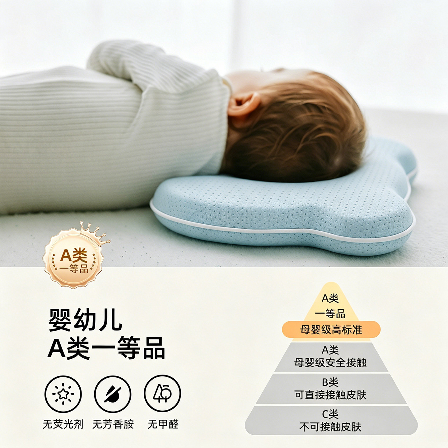 Baby shaping pillow to correct head shape | Thousands of people repurchase