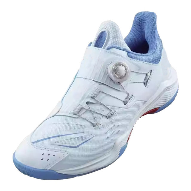 New 88d3 generation badminton shoes for men and women, wide last training buttons, youth children's students, YY shoes, shock absorption