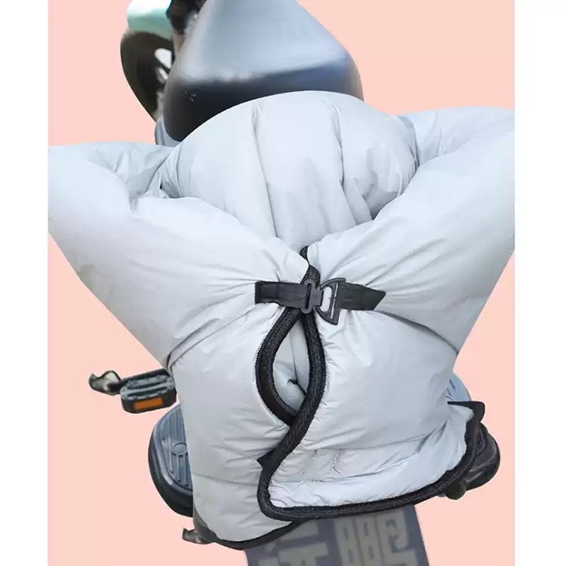 适用于小妞mmt专用冬季挡风被防寒防风保暖电动车配件装饰2025款 - 图1