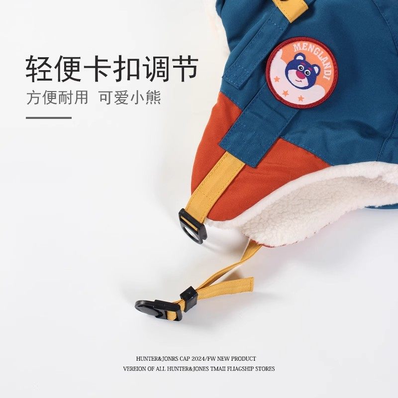 Autumn and winter velvet warm aviator Lei Feng hat