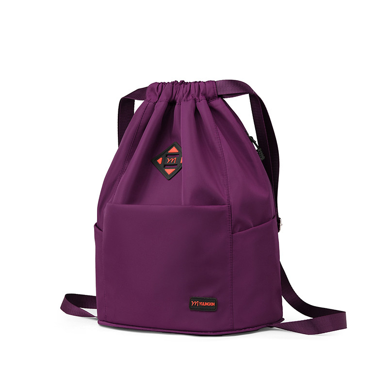 男女束口袋双肩包新款印花大容量可折叠抽绳牛津布简易防水妈妈包,淘宝优惠券,粉丝福利购,淘宝优惠卷