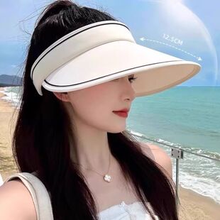 2026年可折叠新款防晒帽空顶