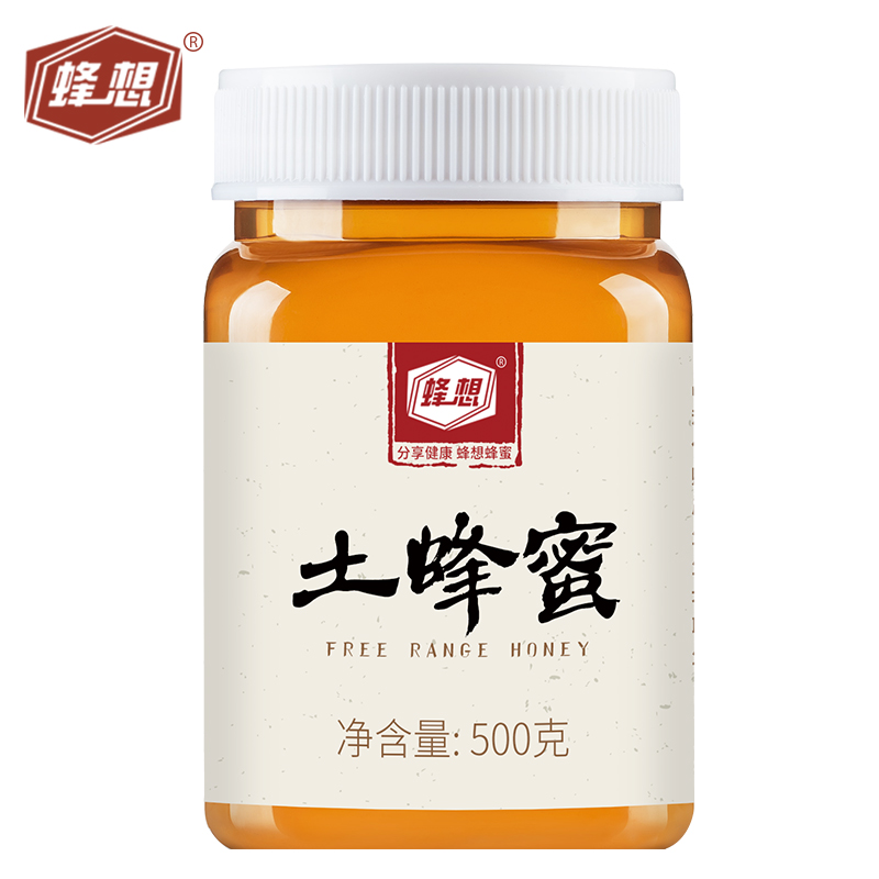 山花荆花天然野生农家自产直供蜂蜜包装批发 1000g 蜂想土蜂蜜 500g 山花荆花天然野生农家自产直供蜂蜜包装批发 1000g 蜂想土蜂蜜 500g