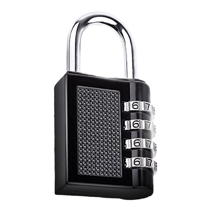 密码挂锁行李箱包柜子门家用防盗锁头小号防锈防水安全开锁带钥匙 - 图3