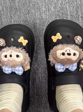 CROCS洞洞鞋配饰雪莉玫鞋花高级diy配件crocs鞋扣卡扣卡通星星