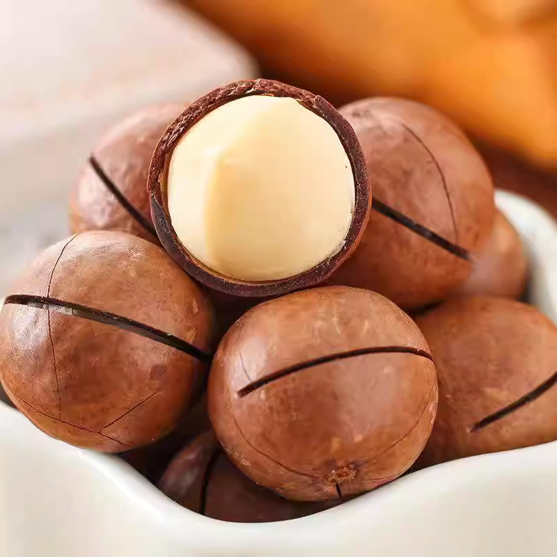 新货奶香袋装夏威夷果零食坚果干果批发原味果仁罐装年货孕妇零食