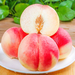 新鲜现摘水蜜桃当季露天水果脆甜4.5斤