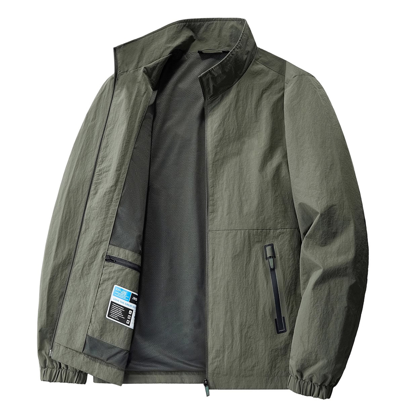 啄木鸟男士外套男款春秋休闲运动上衣冬季加绒冲锋衣风衣夹克防风 - 图1