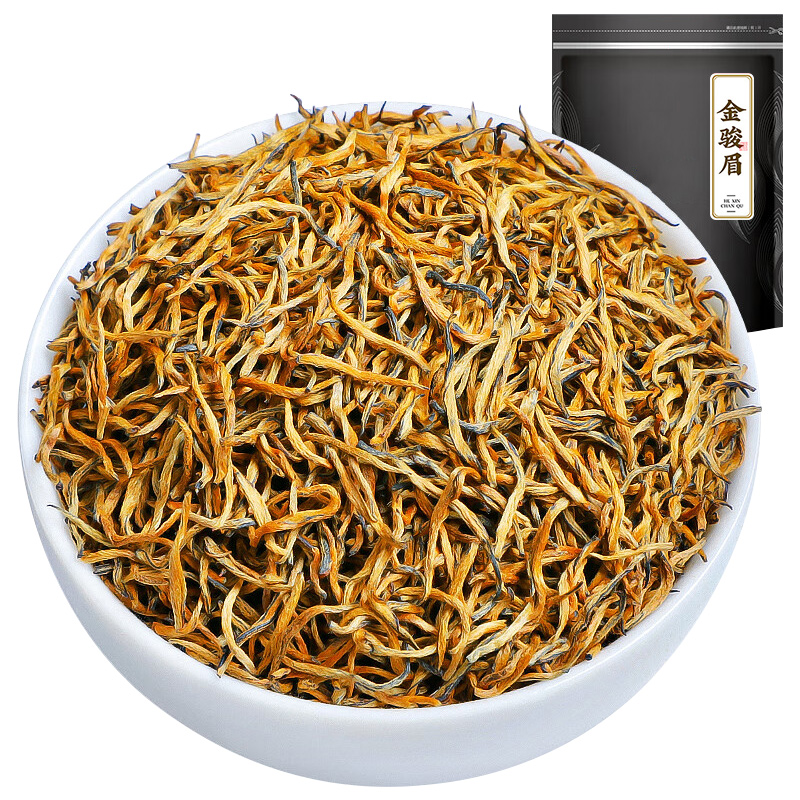 金骏眉红茶特级a浓香型蜜香养胃桐木关嫩芽武夷500g散装送礼八仙 - 图3