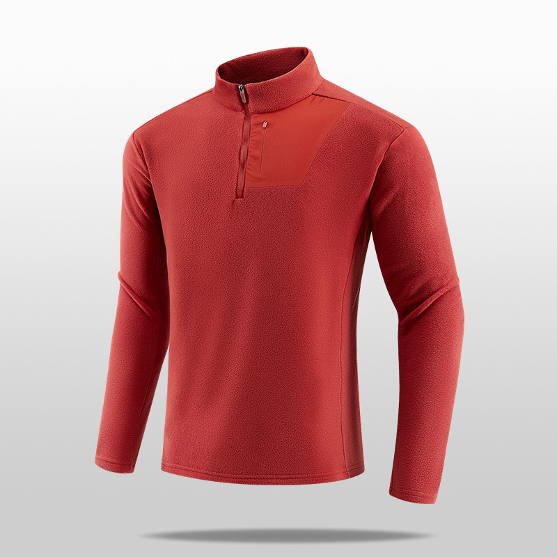 2025新款爆款抓绒衣绒立领保暖男士户外跑步运动长袖T恤卫衣徒步,淘宝优惠券,粉丝福利购,淘宝优惠卷