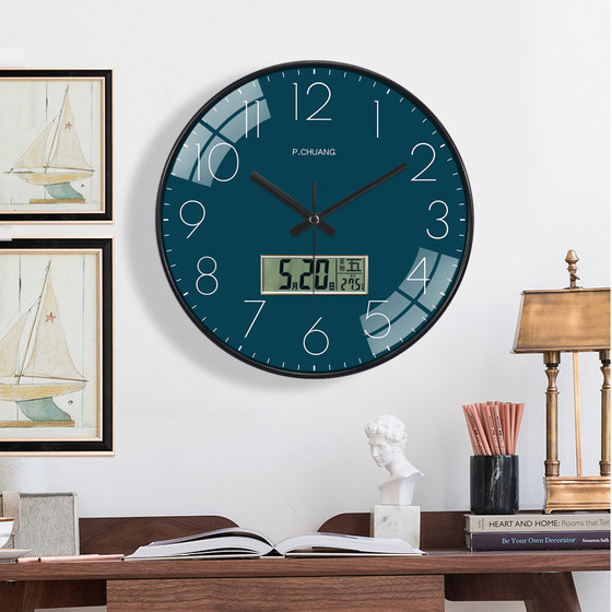 No punching radio wave wall clock | Over 11,000 additional purchases