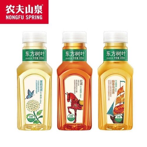 农夫山泉东方树叶茉莉花茶335ml0糖饮料原味新鲜日期茶饮料开盖 - 图3