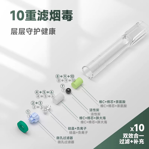 诤友一次性烟嘴新款过滤器细焦油过滤嘴专用粗中细支三用烟香滤嘴 - 图2