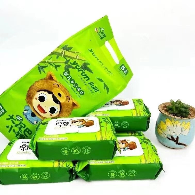 3包装婴儿手口湿巾