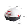 Round electric vehicle trunk is drop-resistant, waterproof and large-capacity