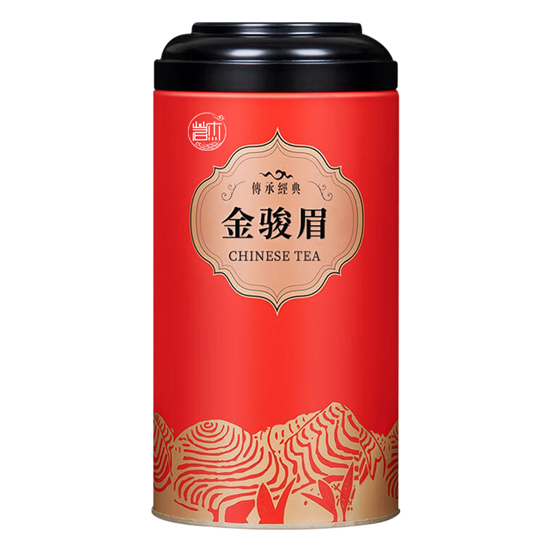 金骏眉红茶正宗浓香型武夷山红茶新茶金骏眉养胃红茶罐装送礼250g-图3