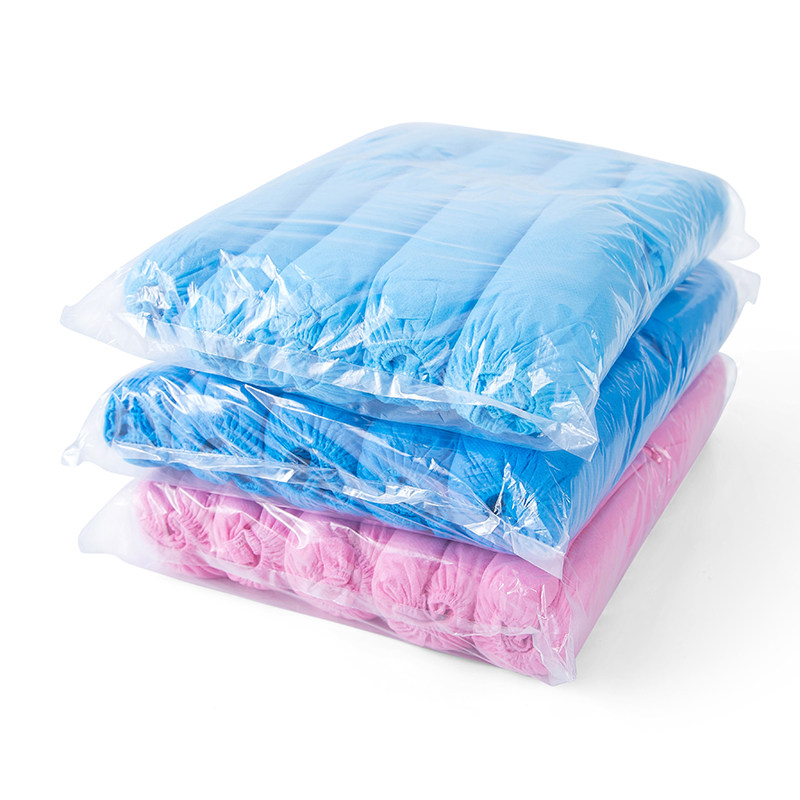 400只一次性鞋套家用室内加厚无纺布防滑耐磨防尘机房学生脚套