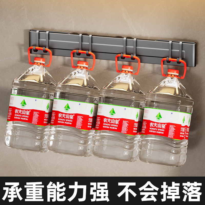 厨房刀架壁挂式打孔收纳架刀座置物架免插刀菜刀架子实用多功能 - 图2