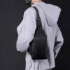Waterproof chest bag for outdoor cycling, thickened multi-layer crossbody bag
