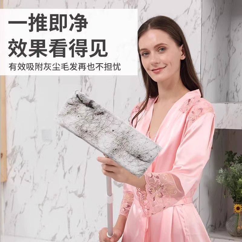 静电除尘纸拖把一次性懒人擦地拖布家用清洁地板湿巾平板免手洗,淘宝优惠券,粉丝福利购,淘宝优惠卷