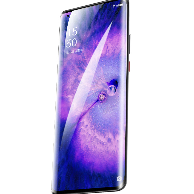 OPPO Reno9/Reno6Pro全胶钢化膜Find X5/X3/X2Pro手机膜Reno5Pro陶瓷膜曲面屏Reno4/3pro全屏Reno9Pro+曲屏膜 - 图3