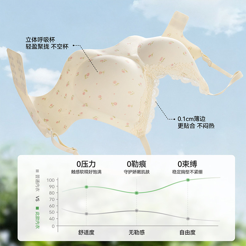 雅鹿2026新款爆款文胸罩2件