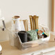 Transparent white cup holder storage box | purchase more than one person
