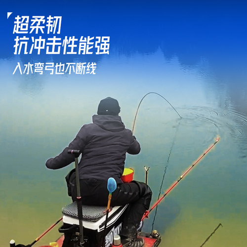 威拓森柔韧有鱼主线组成品线组2无结高端绑好鱼线全套装子线竞技 - 图1
