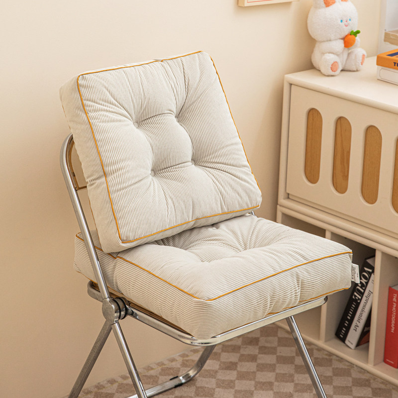 Xinpan corduroy cushion tatami sofa stool cushion bay window butt cushion office sedentary non-slip classroom tail vertebra