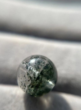 聚宝盆绿幽灵手链手链海蓝宝水晶