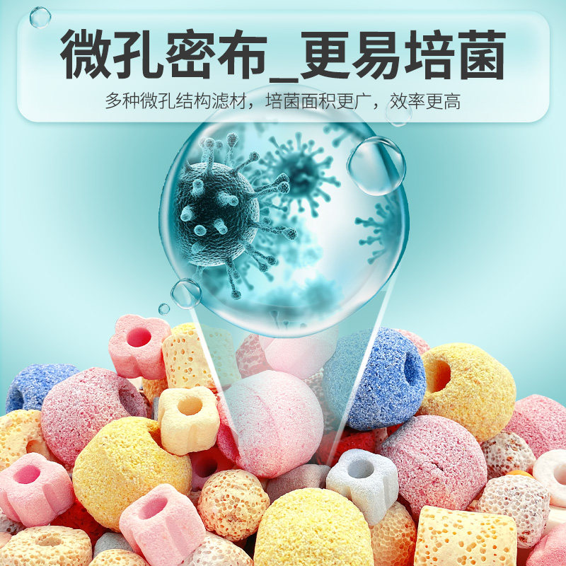 培菌滤材鱼缸专用过滤材料净化水质过滤细菌屋陶瓷环石英球净水,淘宝优惠券,粉丝福利购,淘宝优惠卷