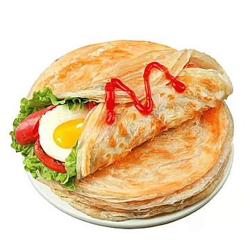 面长官.原味手抓饼80g*20片送纸袋[7元优惠券]-寻折猪