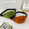 Korean style chest bag for women, trendy brand simple boy's crossbody bag