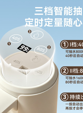 南极人抽水器电动桶装水压水泵饮水器吸水器上水取水家用折叠按压