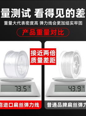 进口手串弹力绳高弹力耐磨扁丝线