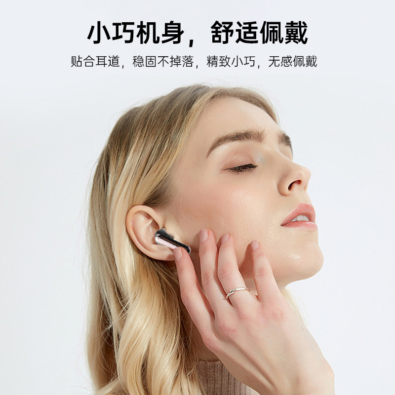 蓝牙耳机2024新款真无线女生款男半入耳式适用华为小米降噪续航 - 图0