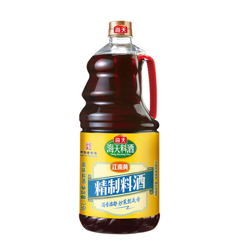 家用 海天料酒 1.9L葱姜大瓶料酒提味炒菜增鲜去腥商用调味黄酒 - 图3