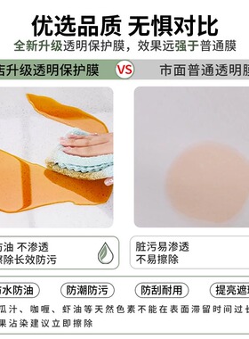 厨房防油贴纸静电吸附墙面保护膜